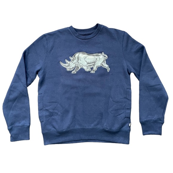 Navy Blue Ecko Unltd Crew Neck (S) - Picture 1 of 7